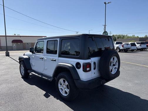 Bright White Clearcoat 2019 Jeep Wrangler Unlimited Sport