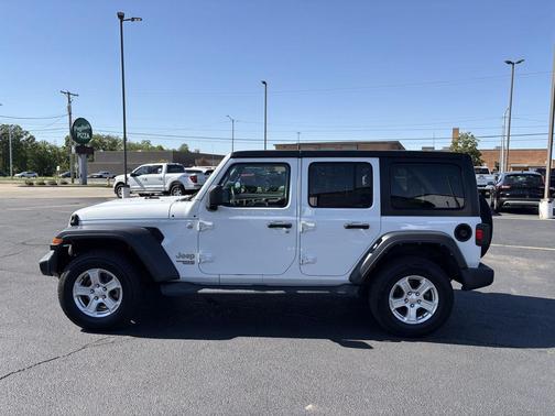 Bright White Clearcoat 2019 Jeep Wrangler Unlimited Sport