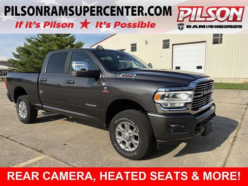 Diamond Black Crystal Pearlcoat 2024 RAM 2500 Laramie Crew Cab 4x4 6'4' Box