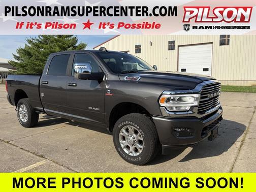 Diamond Black Crystal Pearlcoat 2024 RAM 2500 Laramie Crew Cab 4x4 6'4' Box