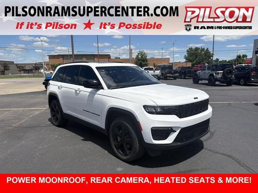 Bright White Clearcoat 2023 Jeep Grand Cherokee Limited