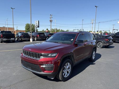 Velvet Red Pearlcoat 2022 Jeep Grand Cherokee Limited
