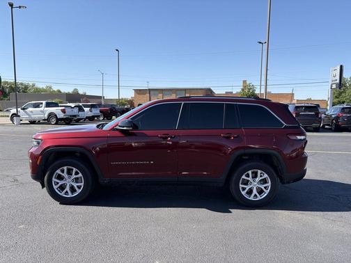Velvet Red Pearlcoat 2022 Jeep Grand Cherokee Limited
