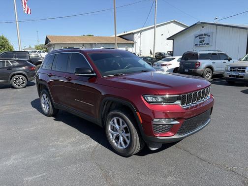 Velvet Red Pearlcoat 2022 Jeep Grand Cherokee Limited