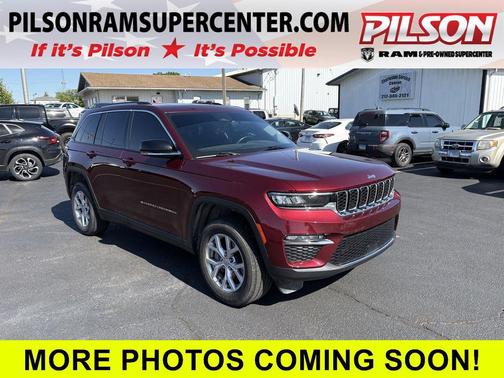 Velvet Red Pearlcoat 2022 Jeep Grand Cherokee Limited