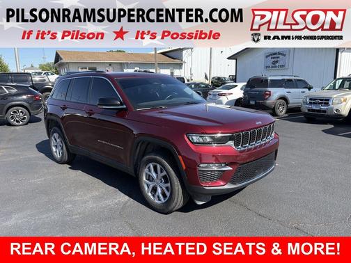 Velvet Red Pearlcoat 2022 Jeep Grand Cherokee Limited