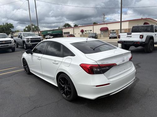 Platinum White Pearl 2022 Honda Civic Sport