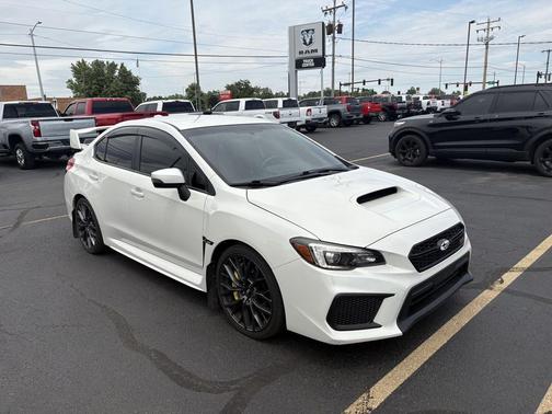 Crystal White Pearl 2018 Subaru WRX STI Base