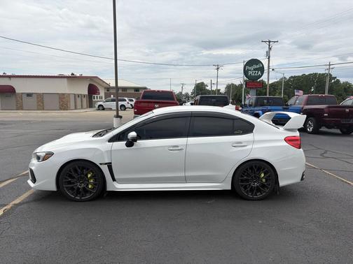 Crystal White Pearl 2018 Subaru WRX STI Base