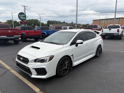 Crystal White Pearl 2018 Subaru WRX STI Base