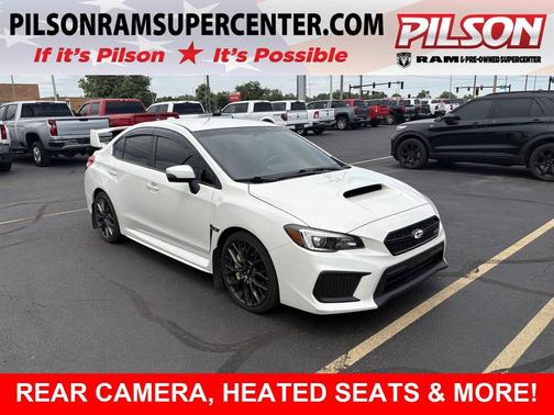 Crystal White Pearl 2018 Subaru WRX STI Base