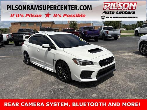 Crystal White Pearl 2018 Subaru WRX STI Base