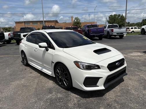 Crystal White Pearl 2018 Subaru WRX STI Base