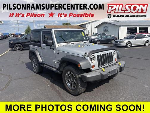 Bright Silver Metallic Clearcoat 2012 Jeep Wrangler Sport