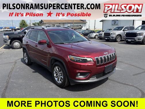 Velvet Red Pearlcoat 2021 Jeep Cherokee Latitude Lux