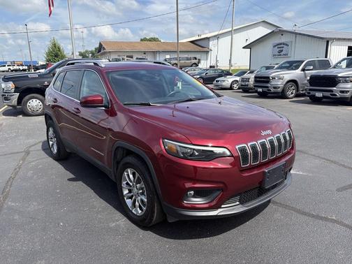 Velvet Red Pearlcoat 2021 Jeep Cherokee Latitude Lux