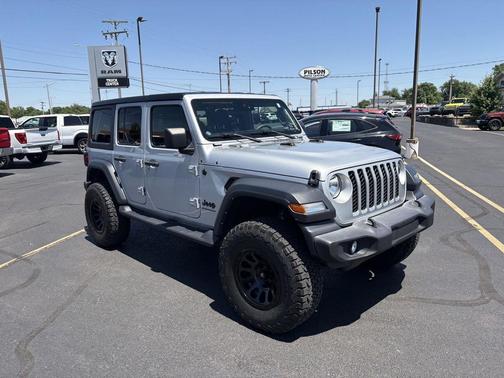 Silver Zynith Clearcoat 2024 Jeep Wrangler Sport S