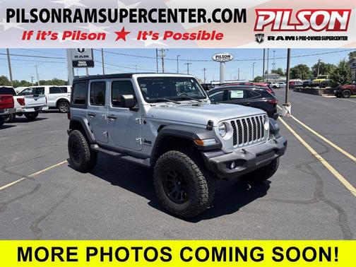 Silver Zynith Clearcoat 2024 Jeep Wrangler Sport S