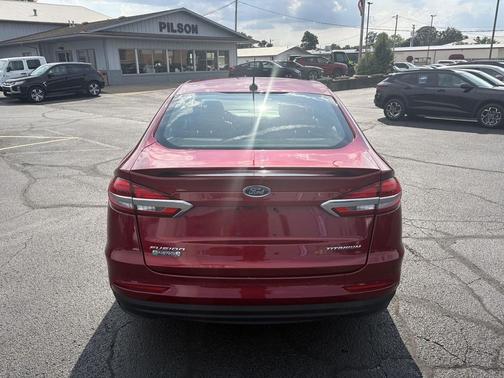 Ruby Red Metallic Tinted Clearcoat 2019 Ford Fusion Energi Titanium