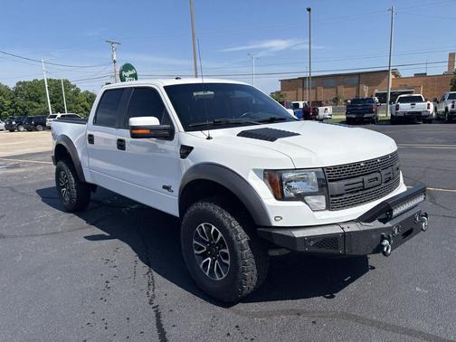 Oxford White 2012 Ford F-150 SVT Raptor