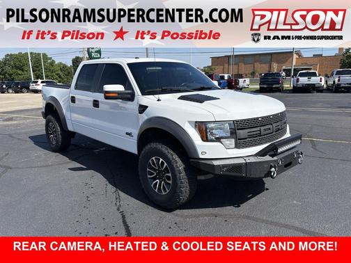 Oxford White 2012 Ford F-150 SVT Raptor