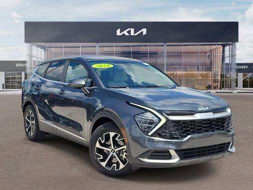 Gray 2024 Kia Sportage EX