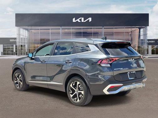 Gray 2024 Kia Sportage EX