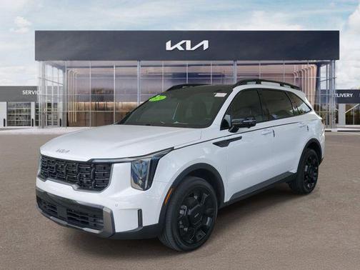 White Pearl 2024 Kia Sorento SX Prestige