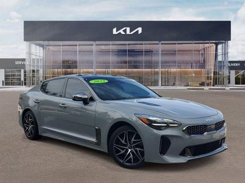 Ceramic White 2023 Kia Stinger GT-Line