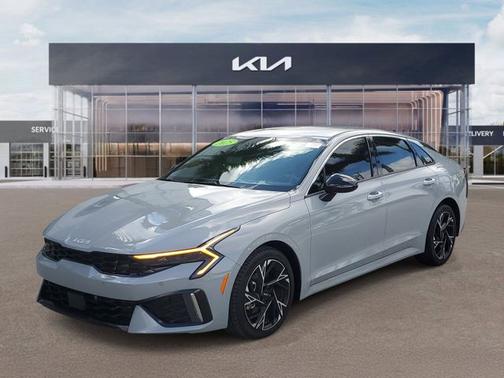 Gray 2025 Kia K5 GT-Line