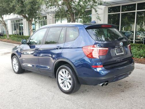 Deep Sea Blue Metallic 2017 BMW X3 sDrive28i