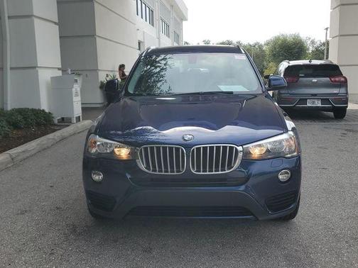 Deep Sea Blue Metallic 2017 BMW X3 sDrive28i