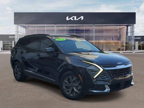 Ebony Black 2024 Kia Sportage SX