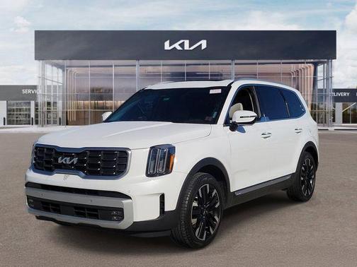 White Pearl 2025 Kia Telluride SX