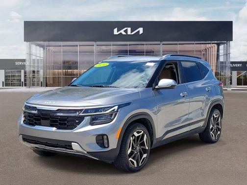 Steel Gray 2024 Kia Seltos SX
