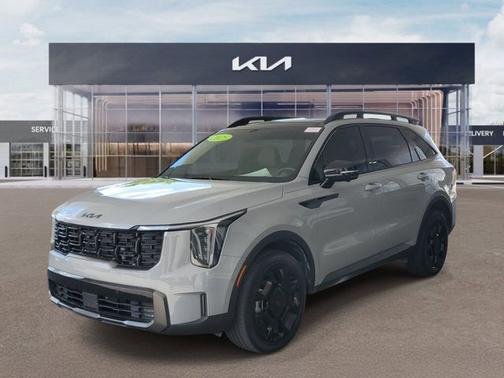 Wolf Gray 2025 Kia Sorento X-Line SX Prestige