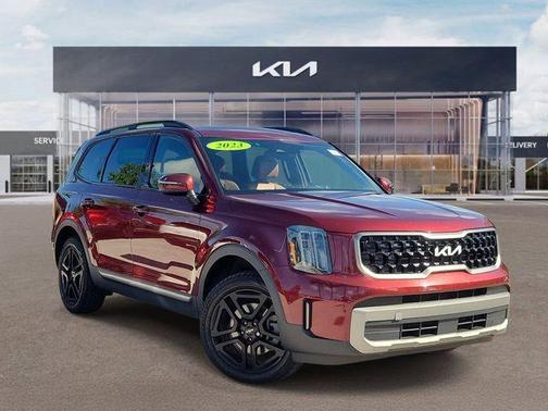 Red 2023 Kia Telluride EX X-Line