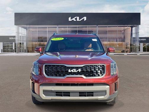 Red 2023 Kia Telluride EX X-Line