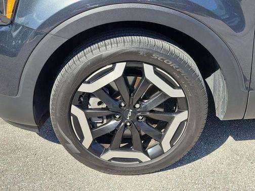Gray 2024 Kia Telluride EX