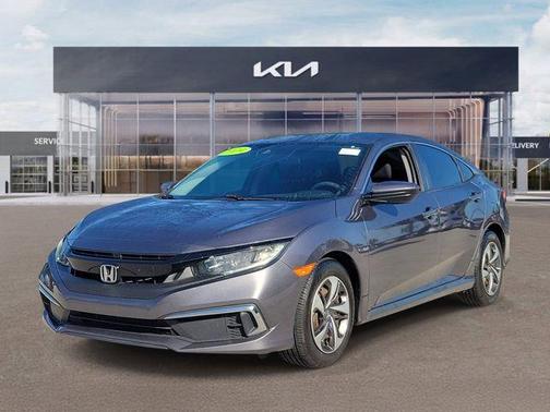 Gray 2019 Honda Civic LX