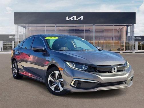 Gray 2019 Honda Civic LX