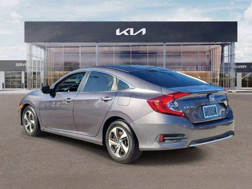 Gray 2019 Honda Civic LX