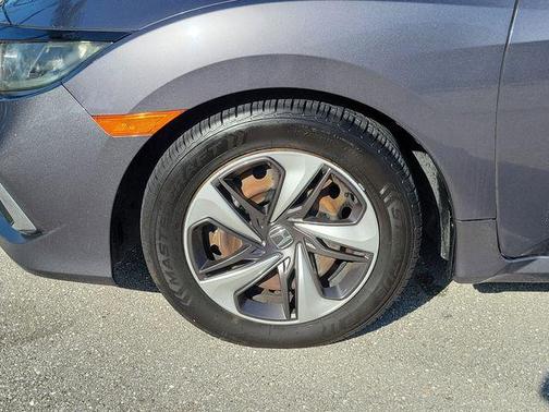 Gray 2019 Honda Civic LX