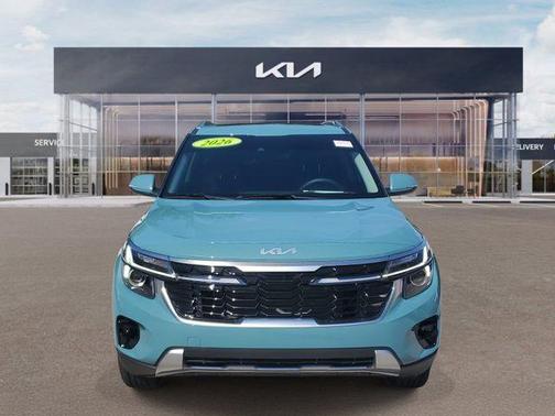 Blue 2024 Kia Seltos EX