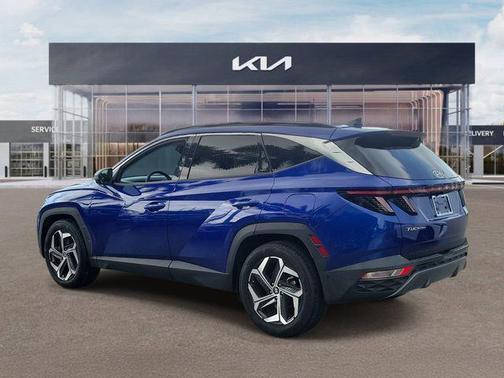 Intense Blue 2022 Hyundai TUCSON Limited