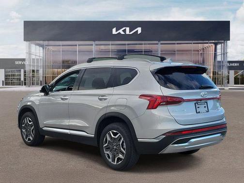 Silver 2021 Hyundai SANTA FE HEV Limited