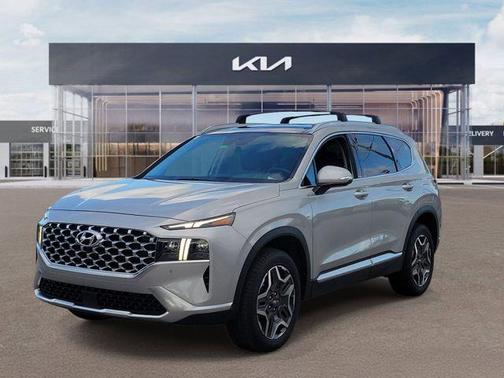 Silver 2021 Hyundai SANTA FE HEV Limited