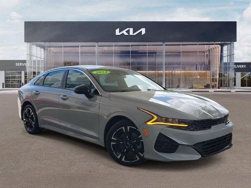 Gray 2024 Kia K5 GT-Line