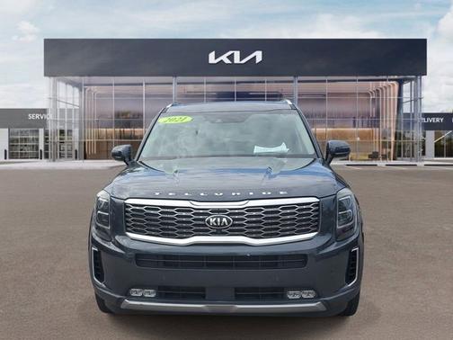 Grey 2021 Kia Telluride SX