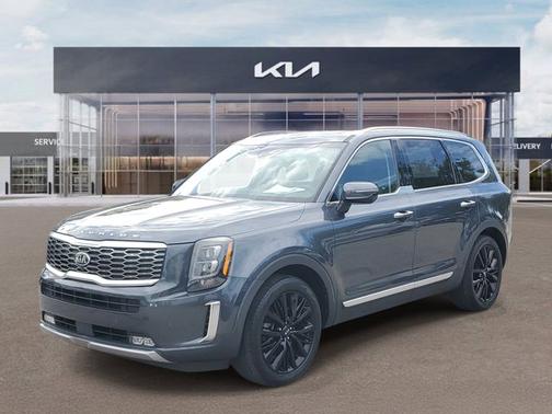 Grey 2021 Kia Telluride SX